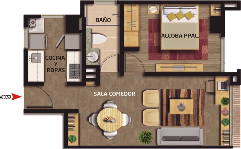 apto tipo 4 caña dulce